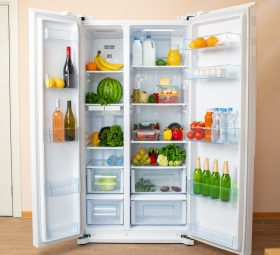 Basket and Bin Organizers Made to Fit Any Deep Freezer to Save Time