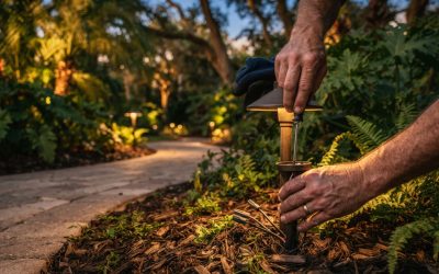 Troubleshooting Pathway Lights With a Landscape Lighting Electrician